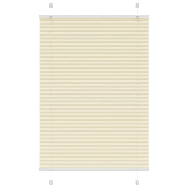 Casa si Gradina - Textile si covoare - Rulouri si jaluzele - Jaluza plisata Crem 85x100cm Latime tesatura 84,4 cm - Infinity.ro