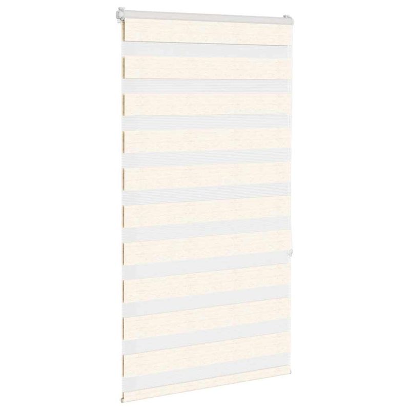 Casa si Gradina - Textile si covoare - Rulouri si jaluzele - Jaluzea tip zebra 70x150 cm latime tesatura 65,9 cm poliester, bej marmorat - Infinity.ro