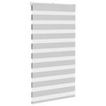 Casa si Gradina - Textile si covoare - Rulouri si jaluzele - Jaluzea tip zebra gri deschis latime tesatura 70,9 cm poliester, mărime 75x150 cm - Infinity.ro