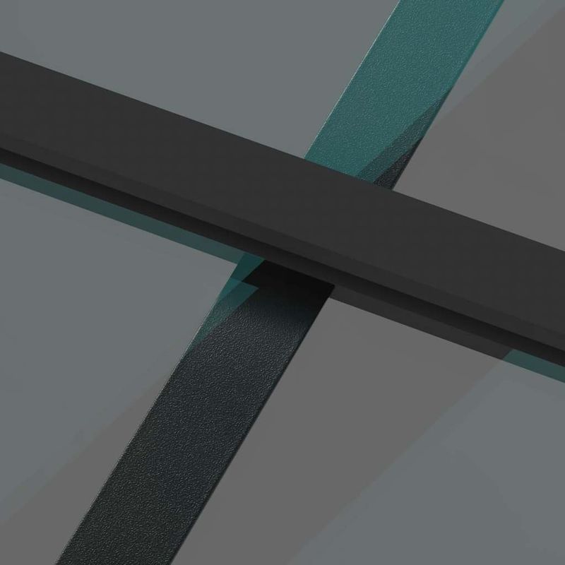 Casa si Gradina - Constructii - Usi interior, exterior si garaj - Usi garaj - Usa glisanta cu set de feronerie sticla temperata si aluminiu - Infinity.ro