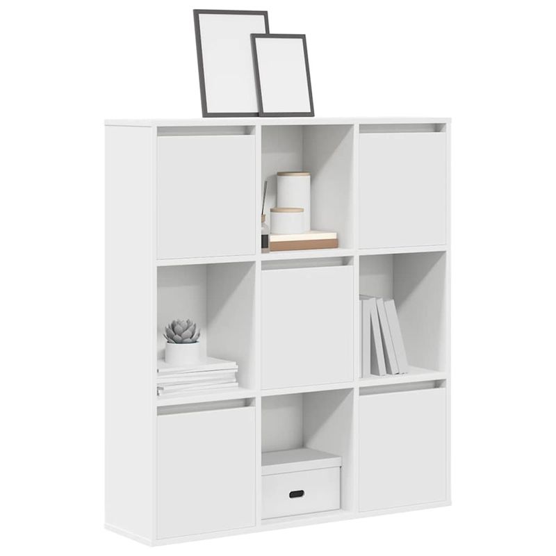 Casa si Gradina - Mobilier - Biblioteci si rafturi - Biblioteci - Biblioteca, alb, 89x24x101,5 cm, lemn prelucrat - Infinity.ro