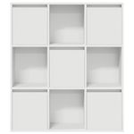 Casa si Gradina - Mobilier - Biblioteci si rafturi - Biblioteci - Biblioteca, alb, 89x24x101,5 cm, lemn prelucrat - Infinity.ro