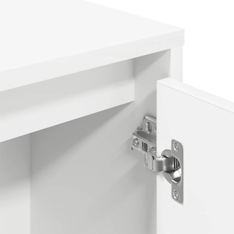 Casa si Gradina - Mobilier - Biblioteci si rafturi - Biblioteci - Biblioteca, alb, 89x24x101,5 cm, lemn prelucrat - Infinity.ro