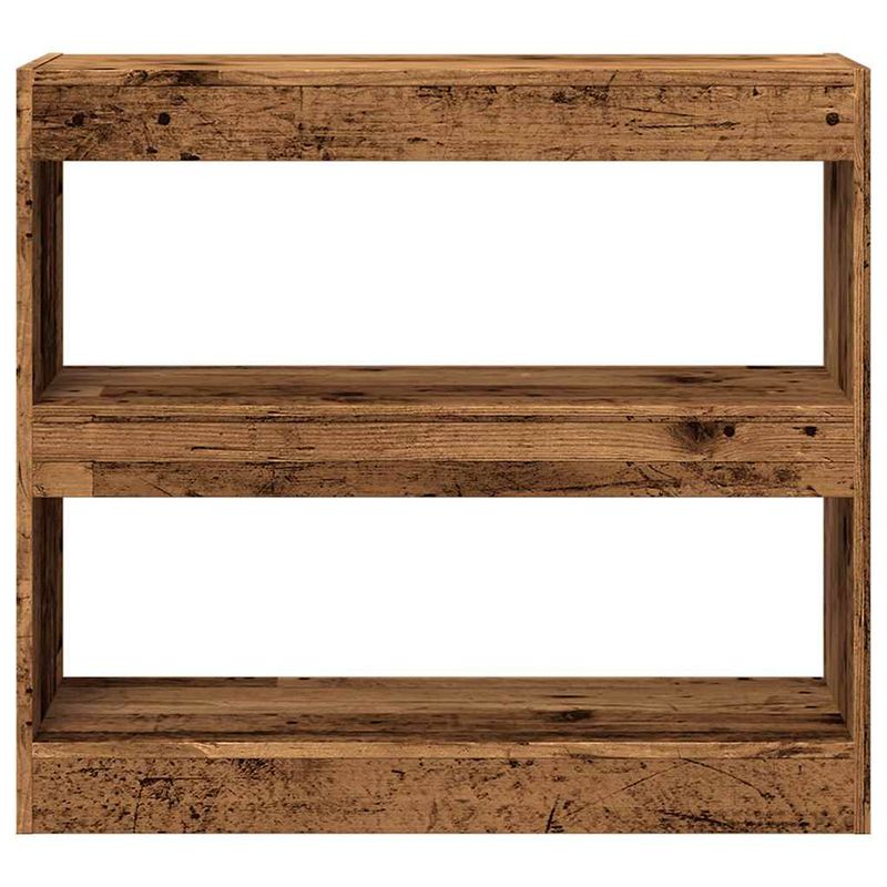 Casa si Gradina - Mobilier - Biblioteci si rafturi - Biblioteci - Dulap cu carti/Separator de camera Lemn vechi 80x30x72 cm - Infinity.ro