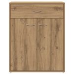 Casa si Gradina - Mobilier - Comode si corpuri - Comode - Dulap, stejar artizanal, 60x30x75 cm, lemn prelucrat - Infinity.ro