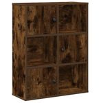 Casa si Gradina - Mobilier - Biblioteci si rafturi - Biblioteci - Biblioteca, stejar fumuriu, 60x24x76,5 cm, lemn prelucrat - Infinity.ro