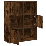 Casa si Gradina - Mobilier - Biblioteci si rafturi - Biblioteci - Biblioteca, stejar fumuriu, 60x24x76,5 cm, lemn prelucrat - Infinity.ro