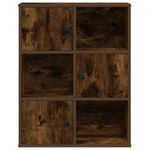 Casa si Gradina - Mobilier - Biblioteci si rafturi - Biblioteci - Biblioteca, stejar fumuriu, 60x24x76,5 cm, lemn prelucrat - Infinity.ro