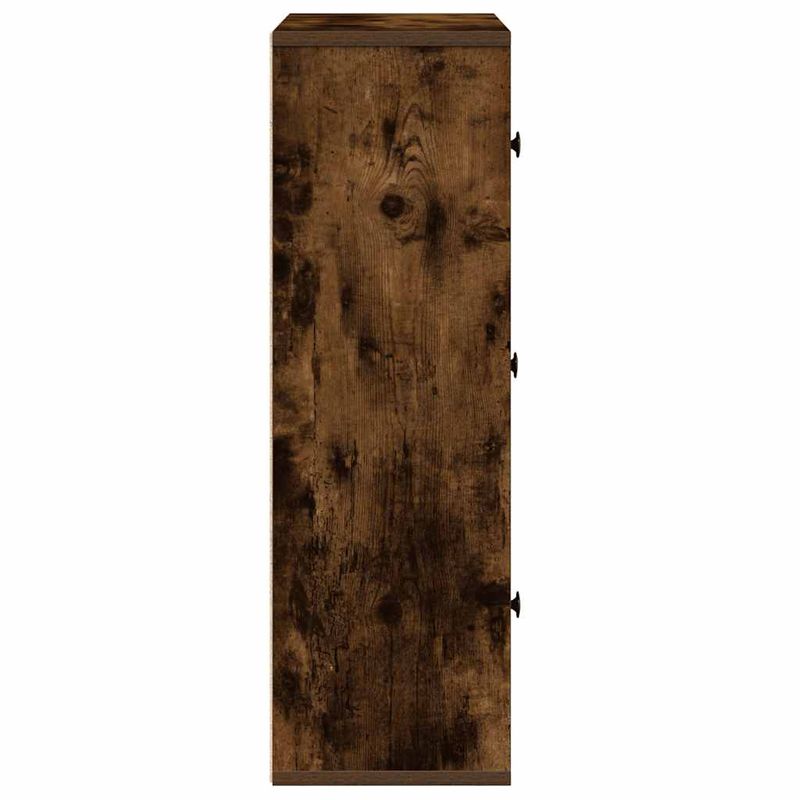 Casa si Gradina - Mobilier - Biblioteci si rafturi - Biblioteci - Biblioteca, stejar fumuriu, 60x24x76,5 cm, lemn prelucrat - Infinity.ro