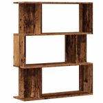 Casa si Gradina - Mobilier - Biblioteci si rafturi - Biblioteci - Dulap cu carti din lemn vechi 80x24x96 cm lemn prelucrat - Infinity.ro