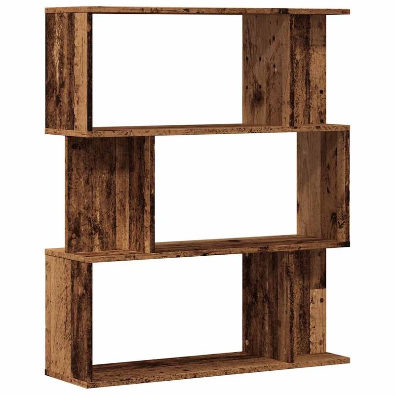 Casa si Gradina - Mobilier - Biblioteci si rafturi - Biblioteci - Dulap cu carti din lemn vechi 80x24x96 cm lemn prelucrat - Infinity.ro