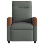 Ingrijire personala si Cosmetice - Sanatate si wellness - Articole wellness - Fotolii de masaj - Fotoliu de masaj rabatabil, gri inchis, material textil - Infinity.ro