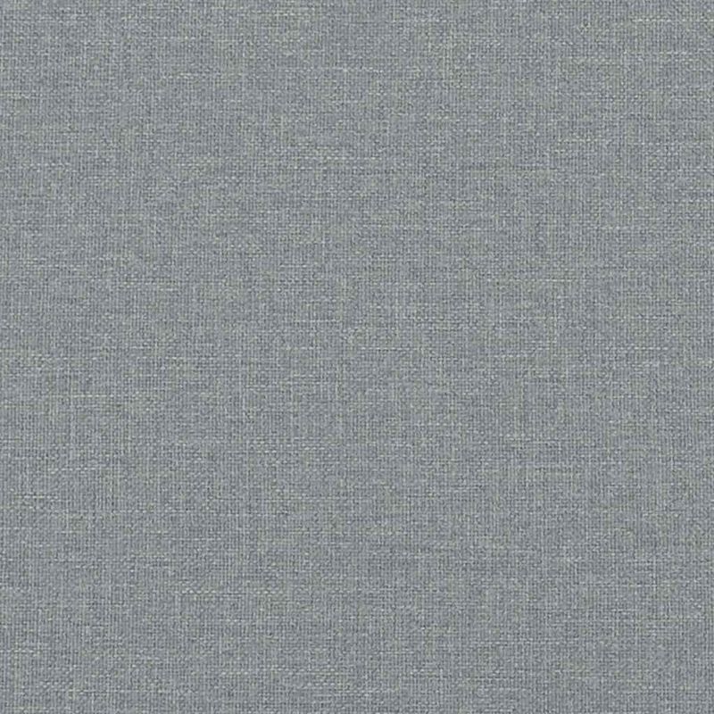 Casa si Gradina - Mobilier - Paturi si accesorii - Paturi - Cadru de pat otoman cu saltea tesatura gri deschis 140x190cm - Infinity.ro