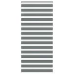 Casa si Gradina - Textile si covoare - Rulouri si jaluzele - Jaluzea tip zebra gri inchis latime tesatura 100,9 cm poliester, mărime 105x230 cm - Infinity.ro