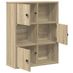 Casa si Gradina - Mobilier - Biblioteci si rafturi - Biblioteci - Biblioteca, stejar sonoma, 60x24x76,5 cm, lemn prelucrat - Infinity.ro