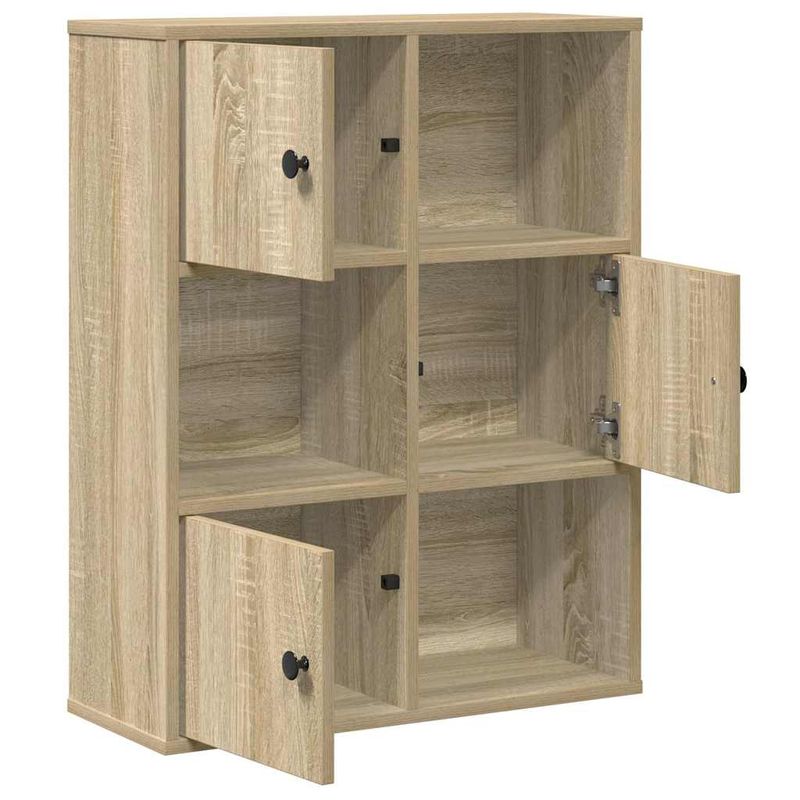 Casa si Gradina - Mobilier - Biblioteci si rafturi - Biblioteci - Biblioteca, stejar sonoma, 60x24x76,5 cm, lemn prelucrat - Infinity.ro