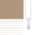 Casa si Gradina - Textile si covoare - Rulouri si jaluzele - Jaluzea tip zebra 55x150 cm latime tesatura 50,9 cm poliester, sand brown - Infinity.ro