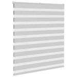 Casa si Gradina - Textile si covoare - Rulouri si jaluzele - Jaluzea tip zebra gri deschis latime tesatura 120,9cm poliester, mărime 125x150 cm - Infinity.ro