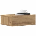 Casa si Gradina - Mobilier - Comode si corpuri - Noptiere - Noptiere plutitoare 2 buc Stejar Artisan Lemn prelucrat - Infinity.ro