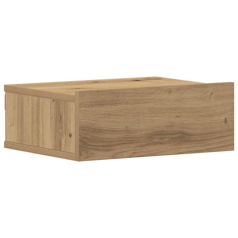 Casa si Gradina - Mobilier - Comode si corpuri - Noptiere - Noptiere plutitoare 2 buc Stejar Artisan Lemn prelucrat - Infinity.ro