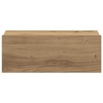Casa si Gradina - Mobilier - Comode si corpuri - Noptiere - Noptiere plutitoare 2 buc Stejar Artisan Lemn prelucrat - Infinity.ro