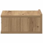 Casa si Gradina - Mobilier - Comode si corpuri - Noptiere - Noptiere plutitoare 2 buc Stejar Artisan Lemn prelucrat - Infinity.ro