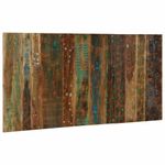 Casa si Gradina - Mobilier - Paturi si accesorii - Accesorii paturi - Tablie de pat multicolora 160 cm lemn masiv recuperat, mărime 160x1.5x80 cm - Infinity.ro