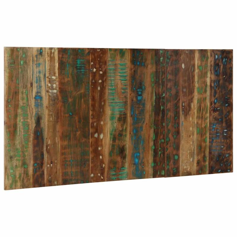 Casa si Gradina - Mobilier - Paturi si accesorii - Accesorii paturi - Tablie de pat multicolora 160 cm lemn masiv recuperat, mărime 160x1.5x80 cm - Infinity.ro