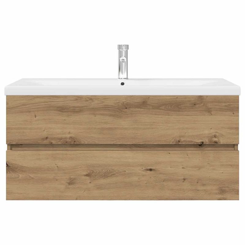 Casa si Gradina - Mobilier - Mobilier baie - Comode baie - Dulap pentru chiuveta cu chiuveta incorporata si robinet - Infinity.ro