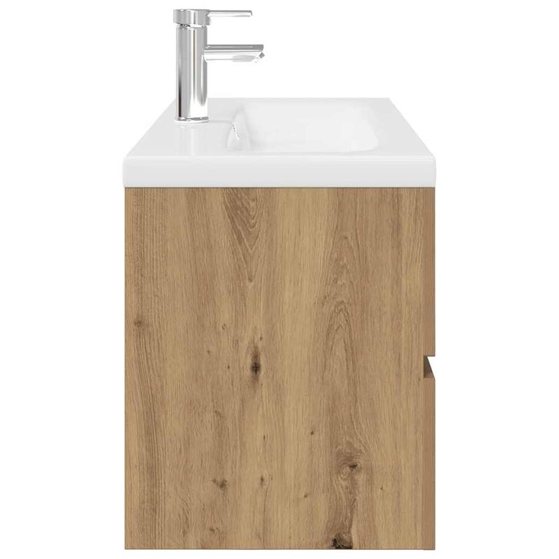 Casa si Gradina - Mobilier - Mobilier baie - Comode baie - Dulap pentru chiuveta cu chiuveta incorporata si robinet - Infinity.ro