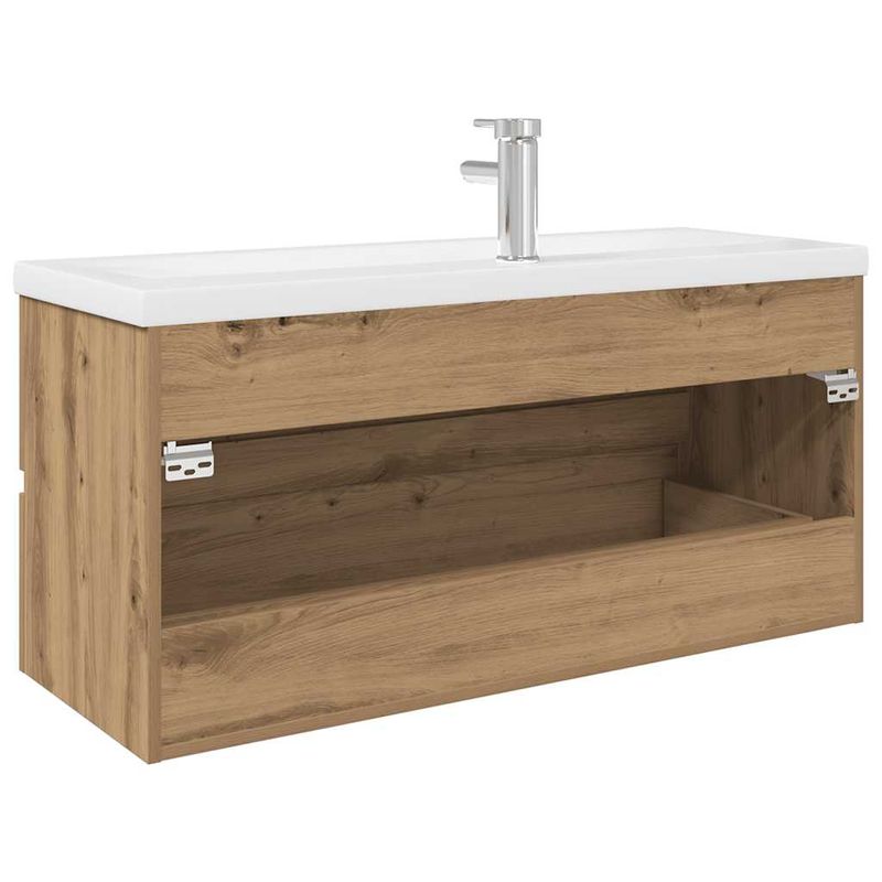 Casa si Gradina - Mobilier - Mobilier baie - Comode baie - Dulap pentru chiuveta cu chiuveta incorporata si robinet - Infinity.ro