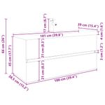 Casa si Gradina - Mobilier - Mobilier baie - Comode baie - Dulap pentru chiuveta cu chiuveta incorporata si robinet - Infinity.ro