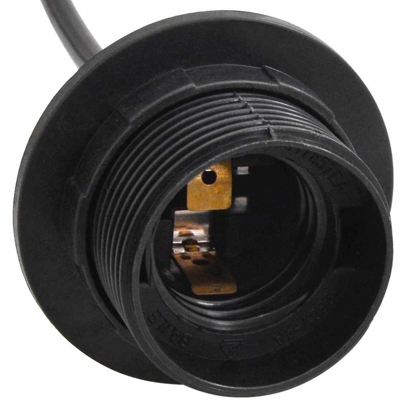 Casa si Gradina - Corpuri si surse de iluminat - Veioze si lampi - Lampi de veghe - Lampa suspendata cu 6 suporturi E27 metal negru - Infinity.ro