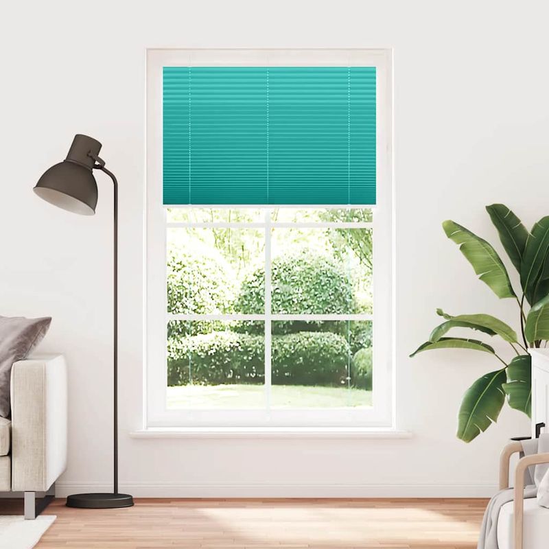 Casa si Gradina - Textile si covoare - Rulouri si jaluzele - Jaluza plisata verde petrol 115x200 cm Latime tesatura 114,4 cm - Infinity.ro