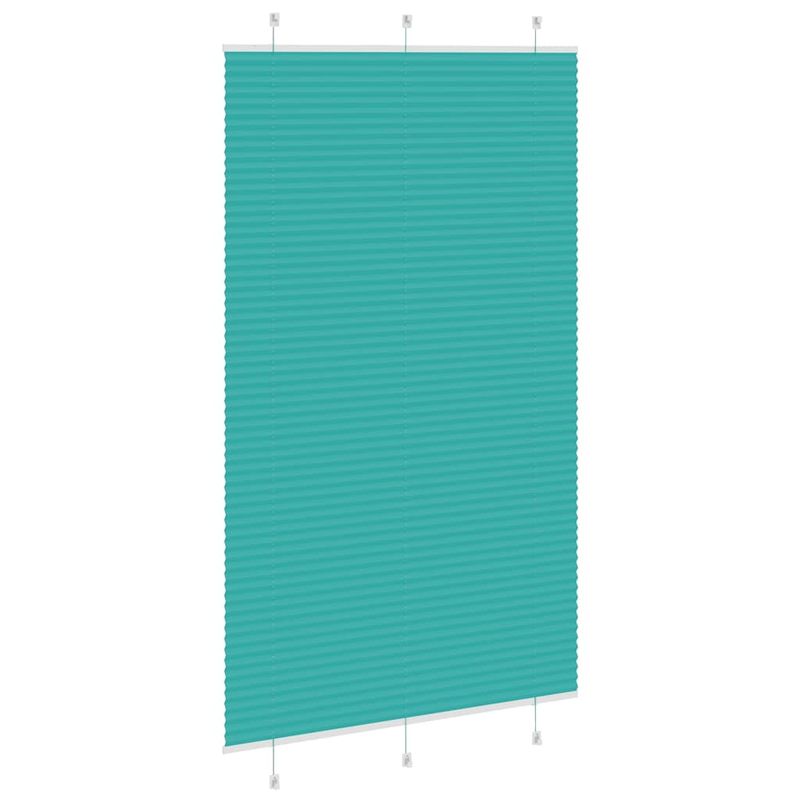 Casa si Gradina - Textile si covoare - Rulouri si jaluzele - Jaluza plisata verde petrol 115x200 cm Latime tesatura 114,4 cm - Infinity.ro