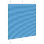 Casa si Gradina - Textile si covoare - Rulouri si jaluzele - Jaluza plisata Albastru 115x100 cm Latime tesatura 114,4 cm - Infinity.ro