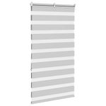 Casa si Gradina - Textile si covoare - Rulouri si jaluzele - Jaluzea tip zebra gri deschis latime tesatura 85,9 cm poliester, mărime 90x150 cm - Infinity.ro
