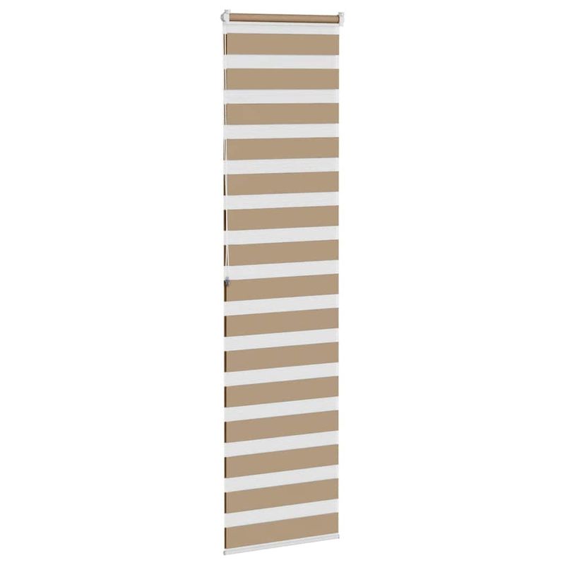 Casa si Gradina - Textile si covoare - Rulouri si jaluzele - Jaluzea tip zebra 60x200 cm latime tesatura 55,9 cm poliester, sand brown - Infinity.ro