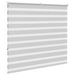 Casa si Gradina - Textile si covoare - Rulouri si jaluzele - Jaluzea tip zebra gri deschis latime tesatura 155,9cm poliester, mărime 160x150 cm - Infinity.ro