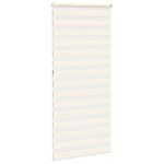 Casa si Gradina - Textile si covoare - Rulouri si jaluzele - Jaluzea tip zebra 110x230 cm latime tesatura 105,9 cm poliester, bej marmorat - Infinity.ro
