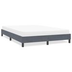 Casa si Gradina - Mobilier - Paturi si accesorii - Paturi - Cadru de pat fara saltea Gri inchis 140x210 cm catifea - Infinity.ro