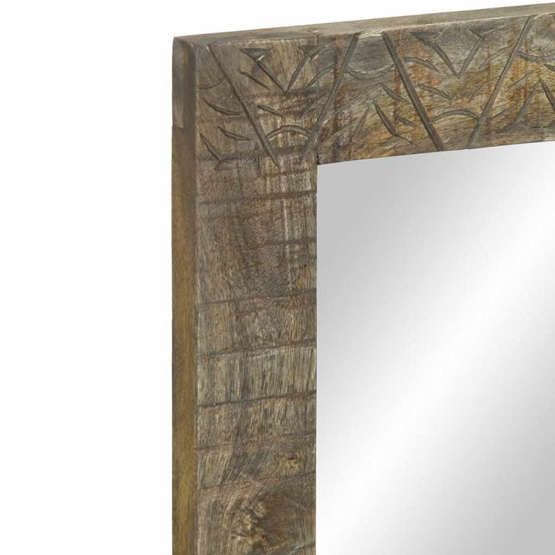 Casa si Gradina - Mobilier - Mobilier baie - Oglinzi baie - Oglinda de baie 50x2,5x70 cm lemn masiv de mango - Infinity.ro