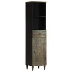 Casa si Gradina - Mobilier - Mobilier baie - Comode baie - Dulap de baie, 38x33x160 cm, lemn masiv de mango - Infinity.ro