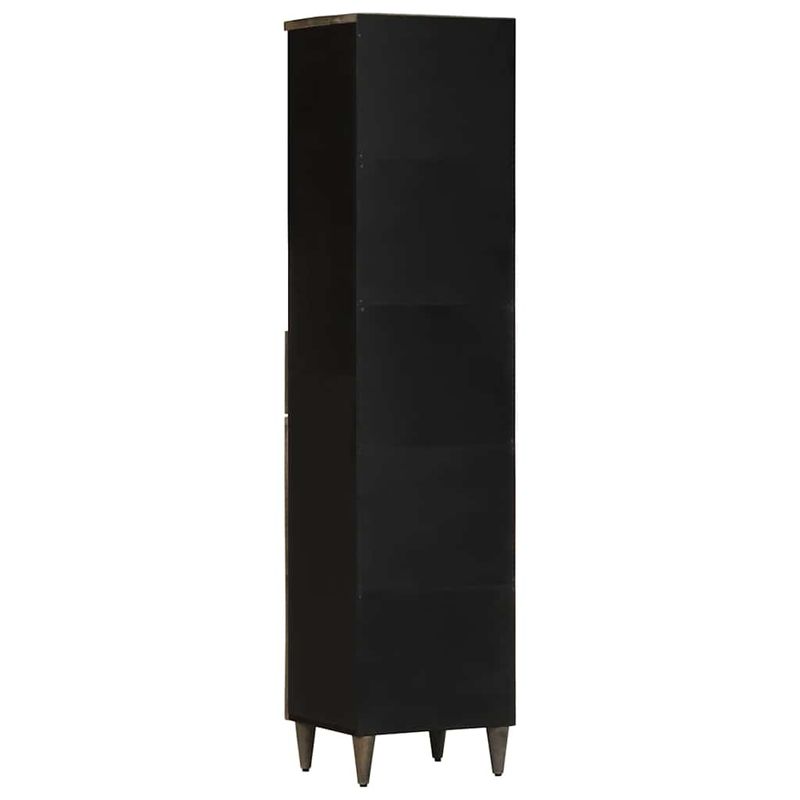 Casa si Gradina - Mobilier - Mobilier baie - Comode baie - Dulap de baie, 38x33x160 cm, lemn masiv de mango - Infinity.ro
