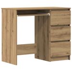 Casa si Gradina - Mobilier - Mese si birouri - Birouri - Birou Artisan Stejar 90x45x76 cm lemn prelucrat - Infinity.ro