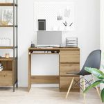 Casa si Gradina - Mobilier - Mese si birouri - Birouri - Birou Artisan Stejar 90x45x76 cm lemn prelucrat - Infinity.ro