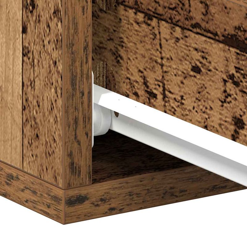 Casa si Gradina - Mobilier - Comode si corpuri - Noptiere - Noptiere plutitoare 2 buc Lemn vechi 40x32x15 cm Lemn prelucrat - Infinity.ro