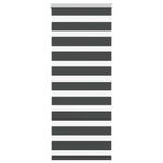 Casa si Gradina - Textile si covoare - Rulouri si jaluzele - Jaluzea tip zebra neagra latime tesatura 60,9 cm poliester, mărime 65x150 cm - Infinity.ro