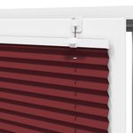 Casa si Gradina - Textile si covoare - Rulouri si jaluzele - Jaluza plisata Bordeaux Rosu 65x150 cm Latime material 64,4 cm - Infinity.ro