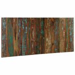 Casa si Gradina - Mobilier - Paturi si accesorii - Accesorii paturi - Tablie de pat multicolora 180 cm lemn masiv recuperat, mărime 180x1.5x80 cm - Infinity.ro